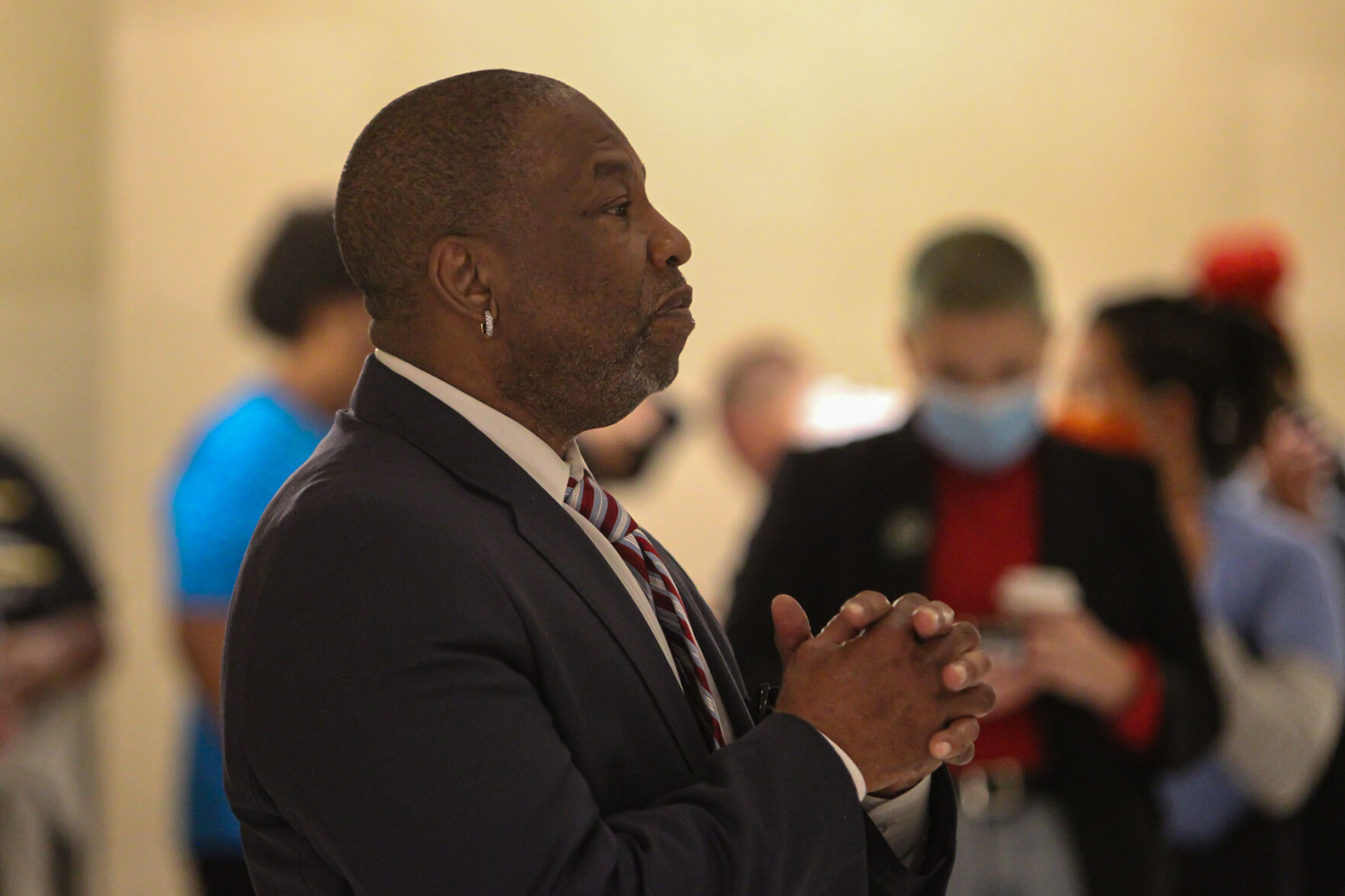 Julius Jones supporters